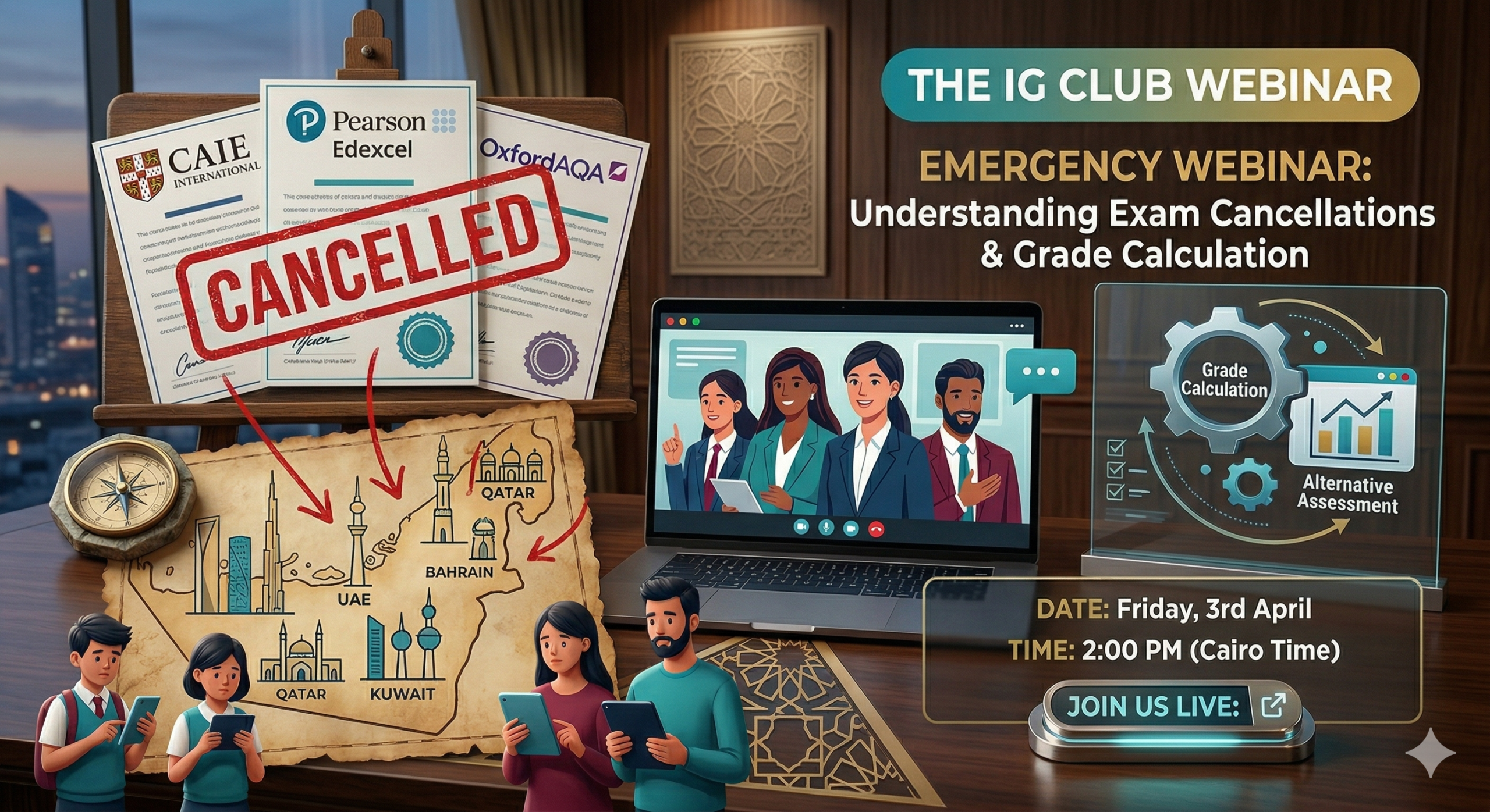 Exams Update Emergency Webinar