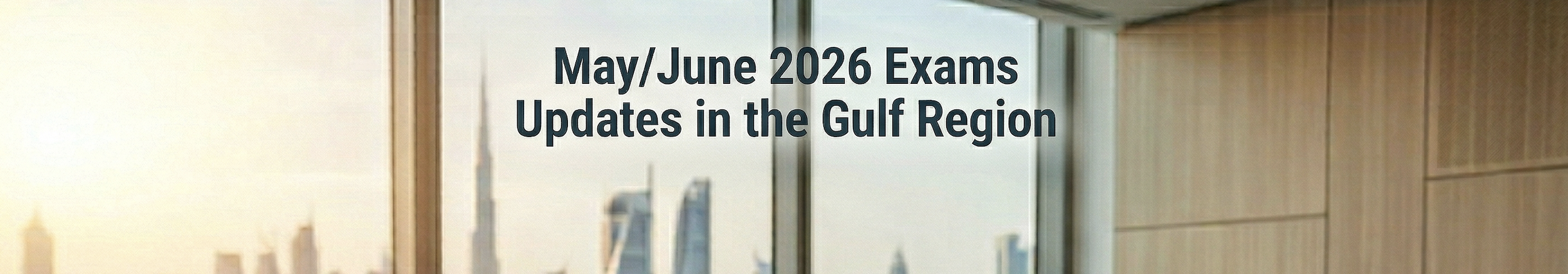 Exams Update Emergency Webinar